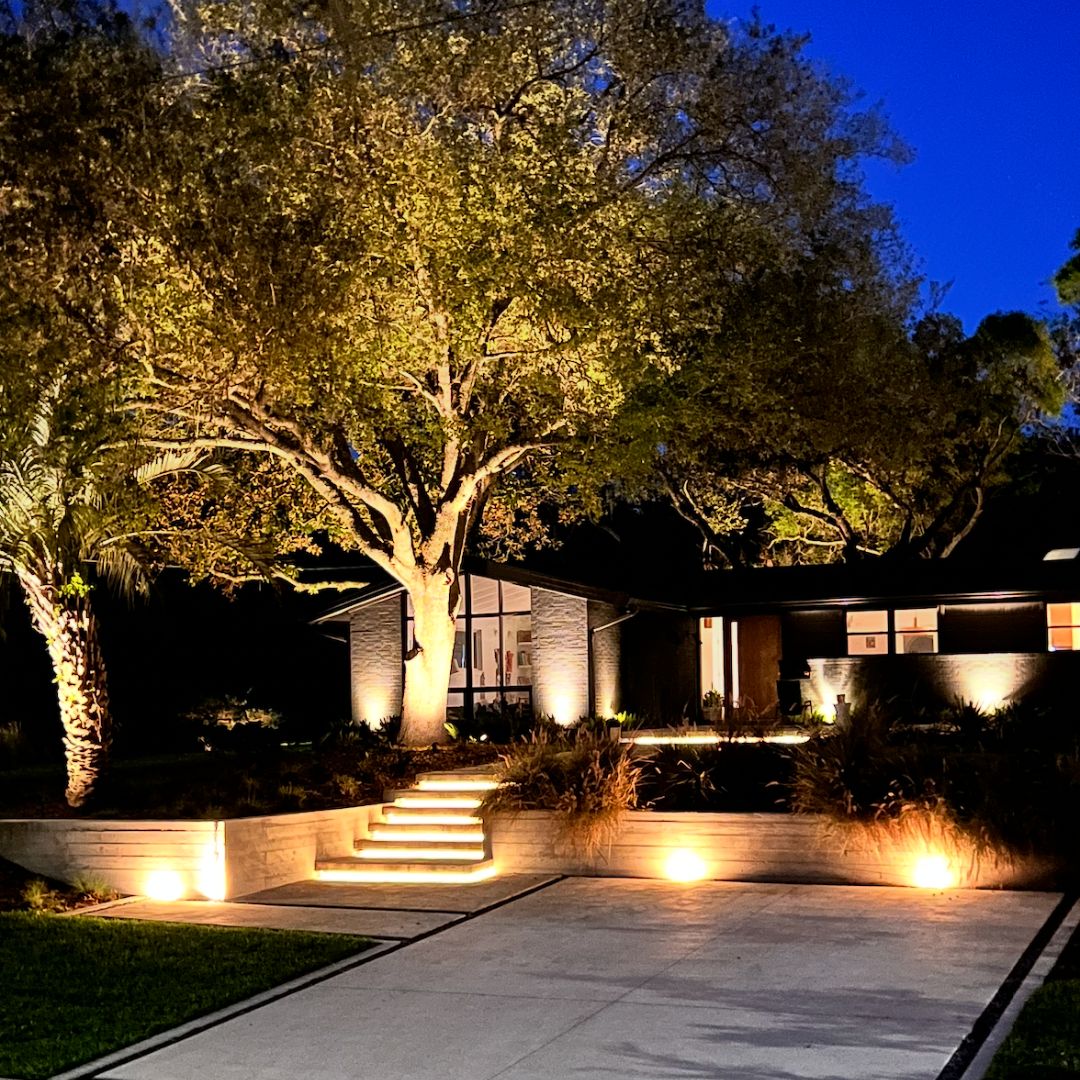 Residential landscape lighting